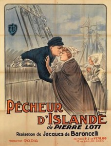 affiche Pêcheur d'Islande de Pierre Loti réalisation Jacques Baroncelli