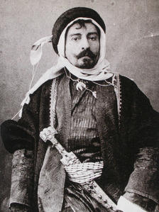 Pierre-Loti costumé en Arabe