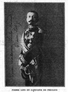 Pierre Loti en capitaine de frégate-Photo parue dans «Le Figaro» du 10 juin 1933