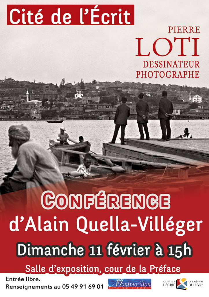 Conférence d'Alain Quella-Villéger sur Pierre Loti-10-1-17