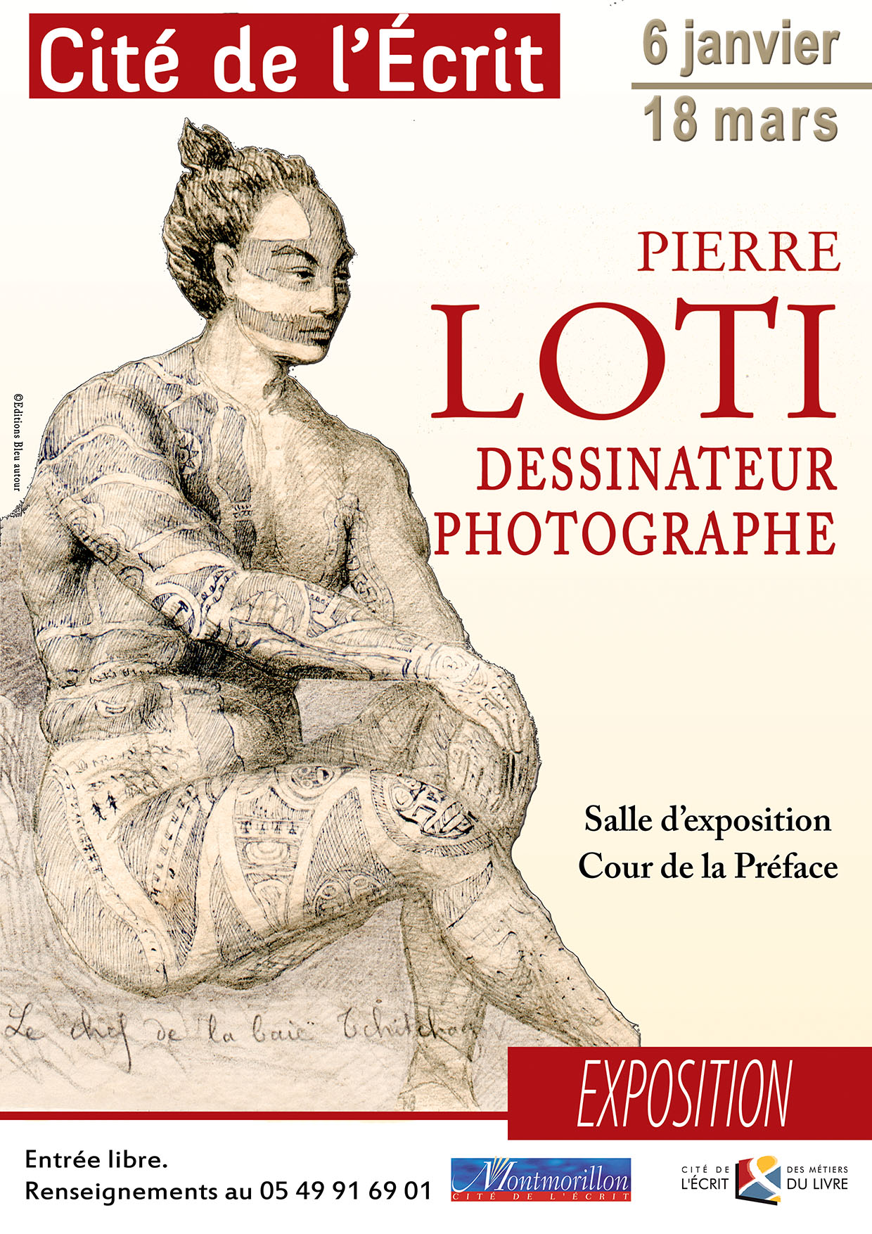 Expo Pierre Loti Dessinateur-Photographe Montmorillon