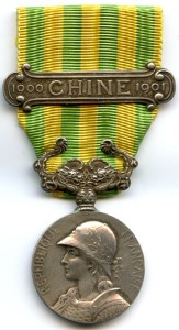 Medaille de chine 1900 rebellion des boxers