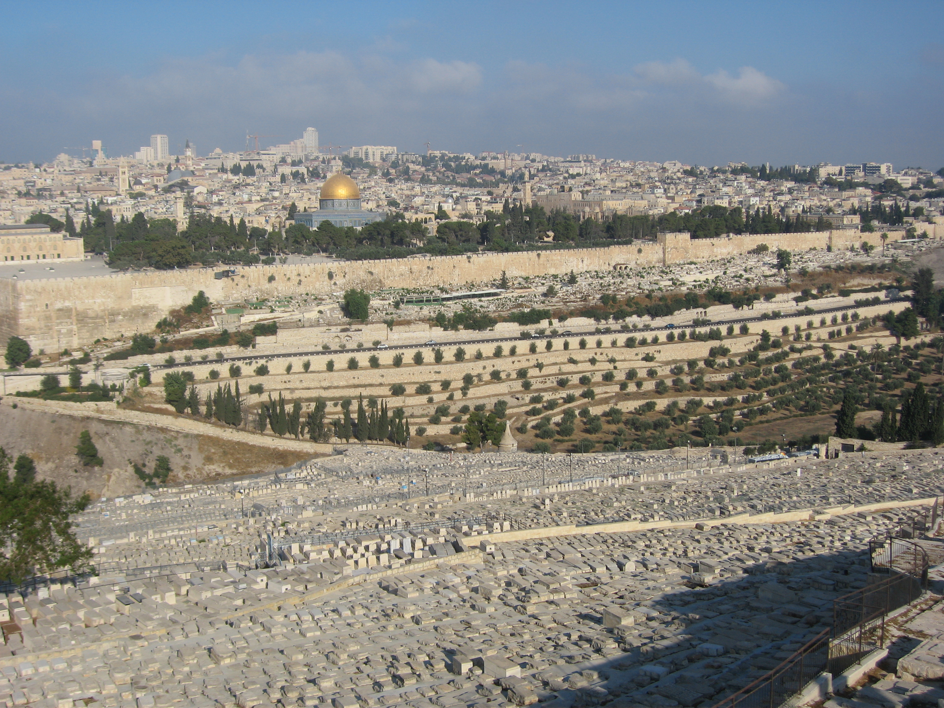 10-Vue sur Jérusalem depuis le Mont des Oliviers