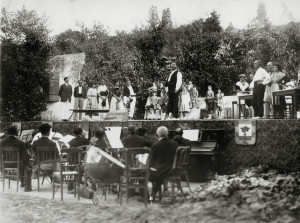 Représentation de Ramuntcho à Hendaye-Plage en 1927