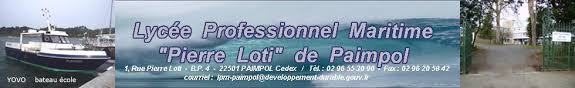 Logo bandeau Lycée Maritime Loti Paimpol
