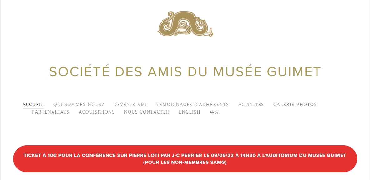 Amis Musée Guimet-conf Loti 9 juin 22