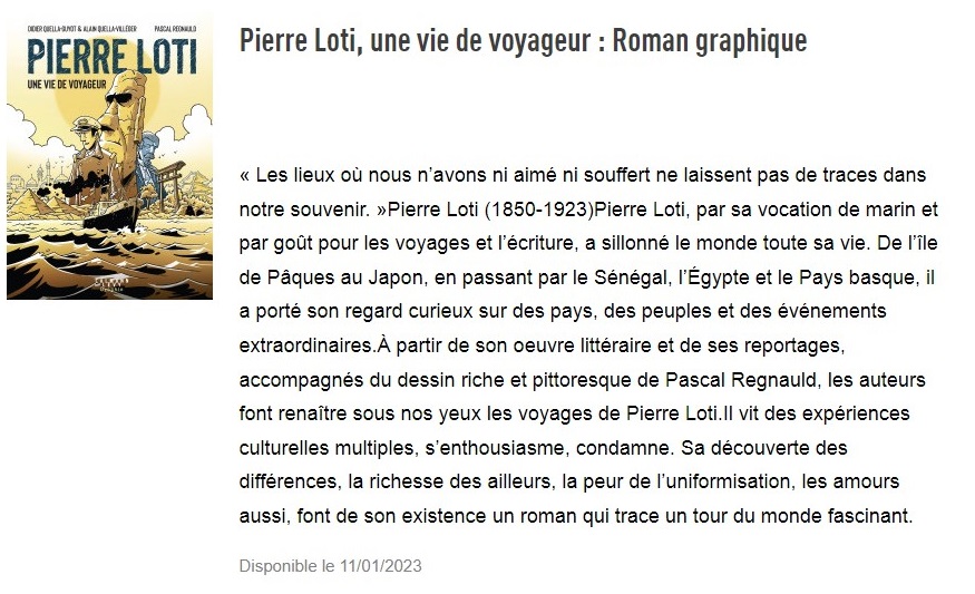 Pierre Loti, une vie de voyageur Roman graphique-2