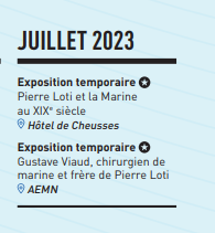 Programme Loti musée marine Rochefort