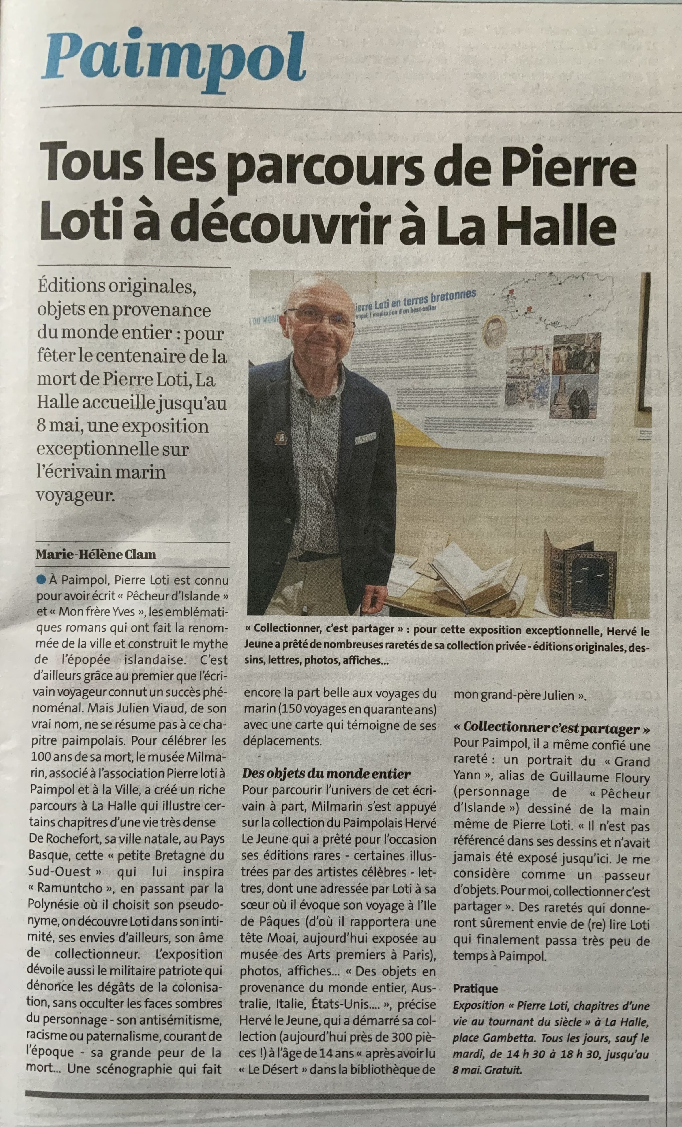 Expo Hervé Le Jeune-