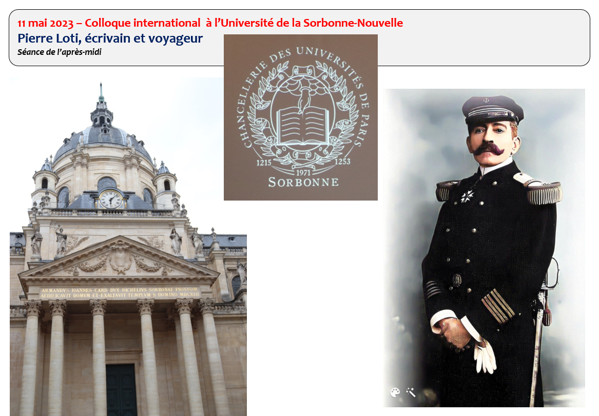 Colloque Sorbonne