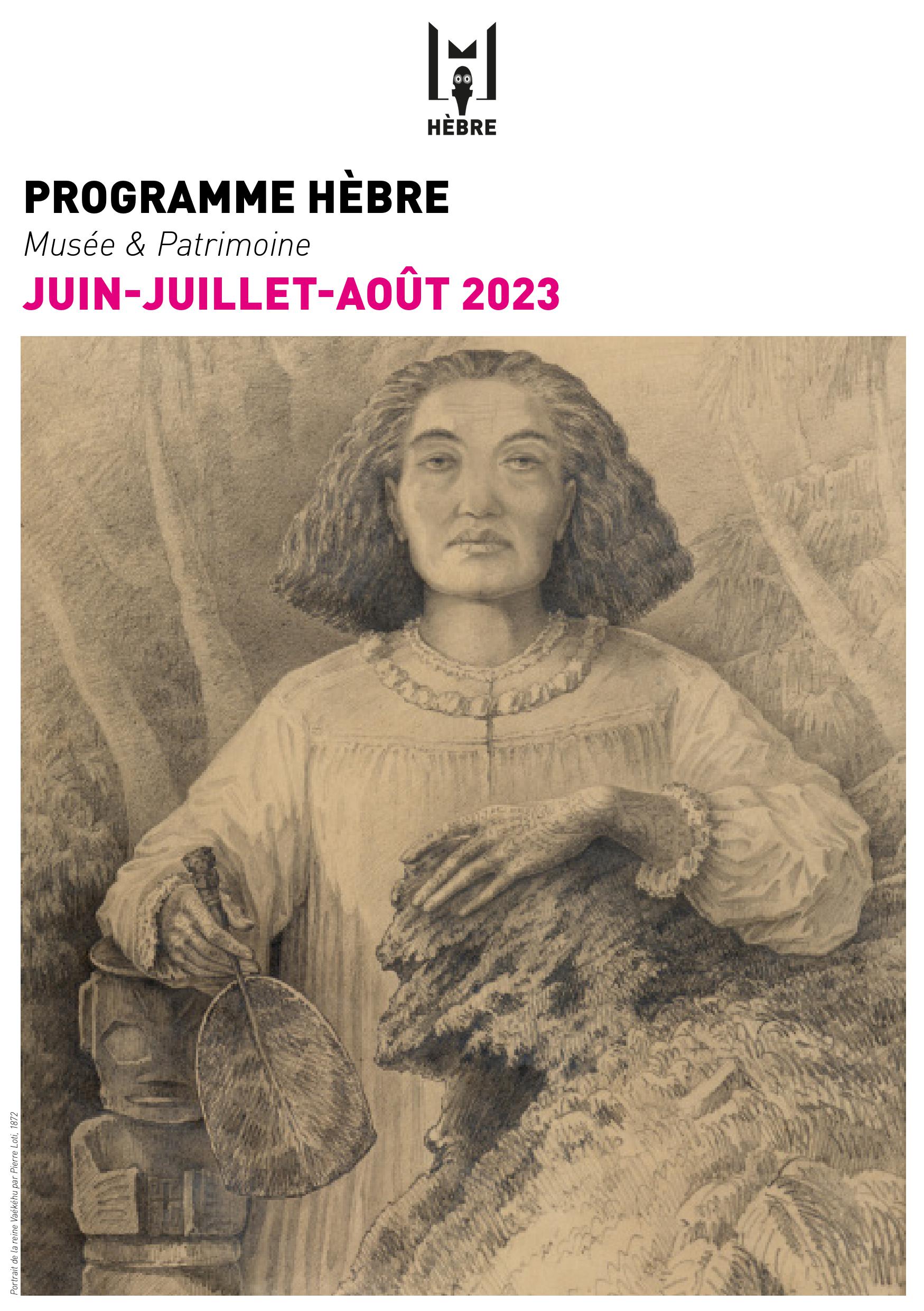 Musée Hèbre - Programme Juin - Juillet - Août