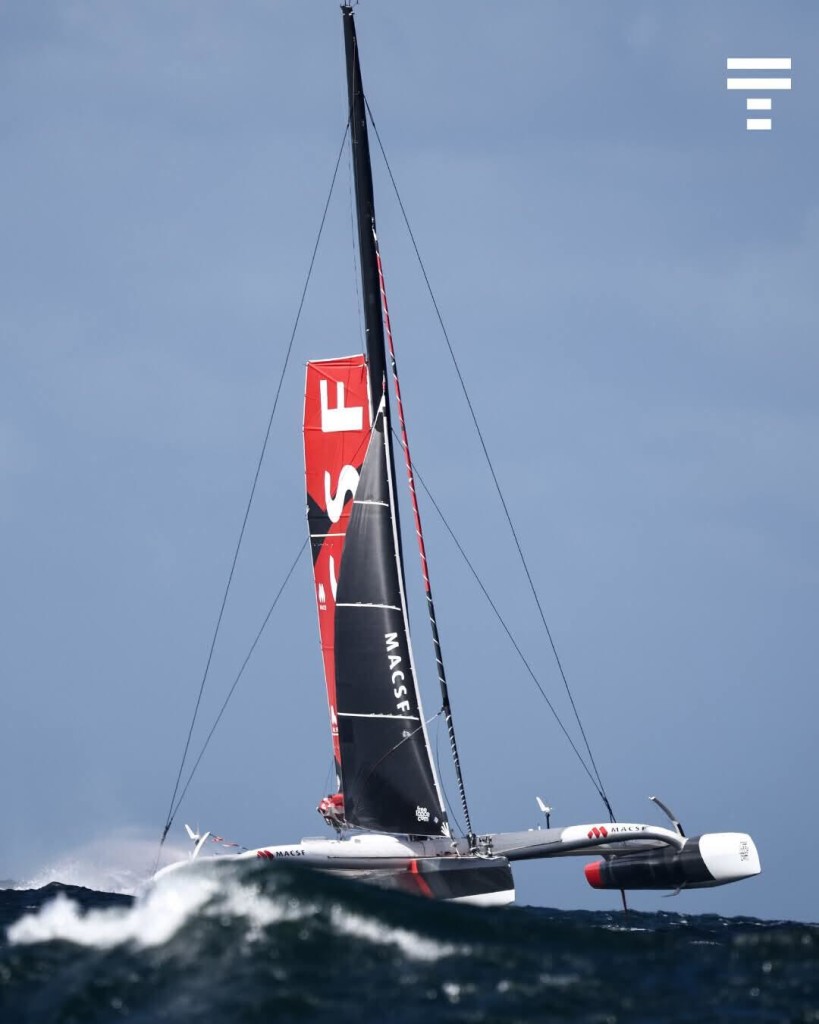 Ultim MACSF de Guirec Soudée